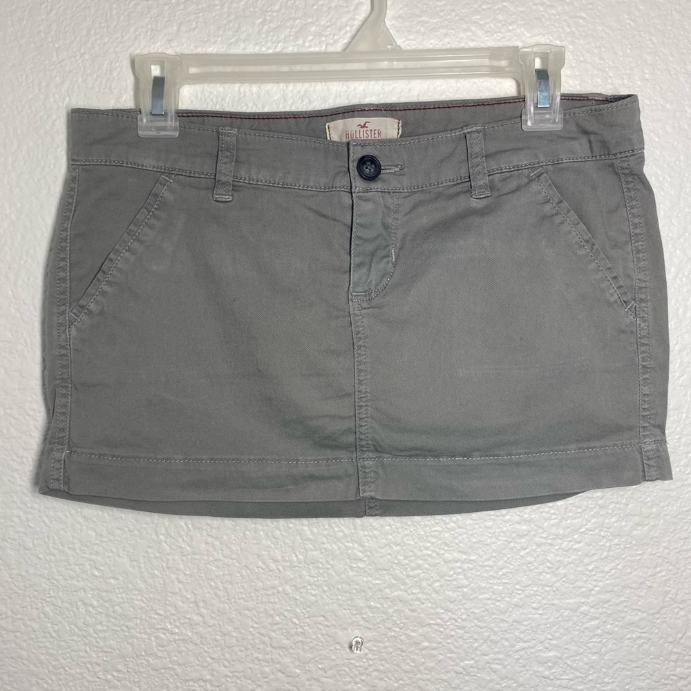 Hollister Charcoal Mini Skirt